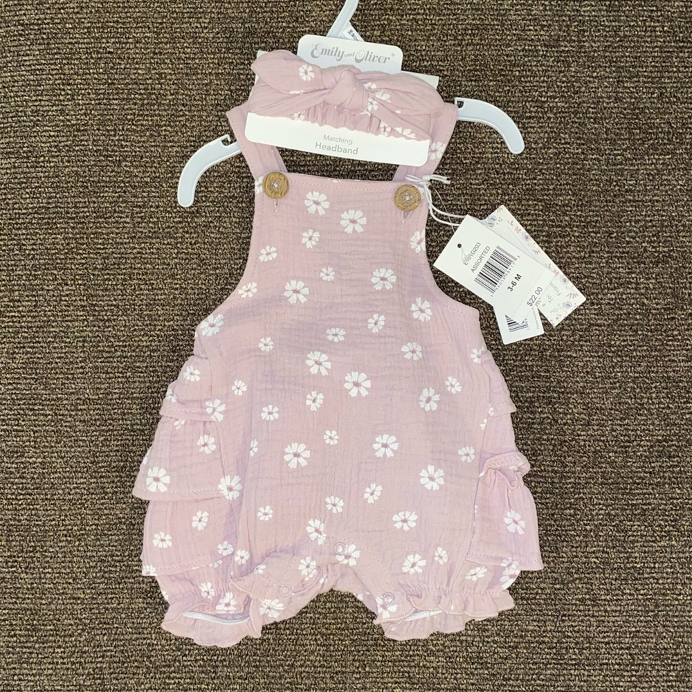 Floral Baby Romper